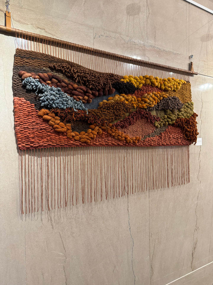 Sunset in Sedona Woven Wall Hanging