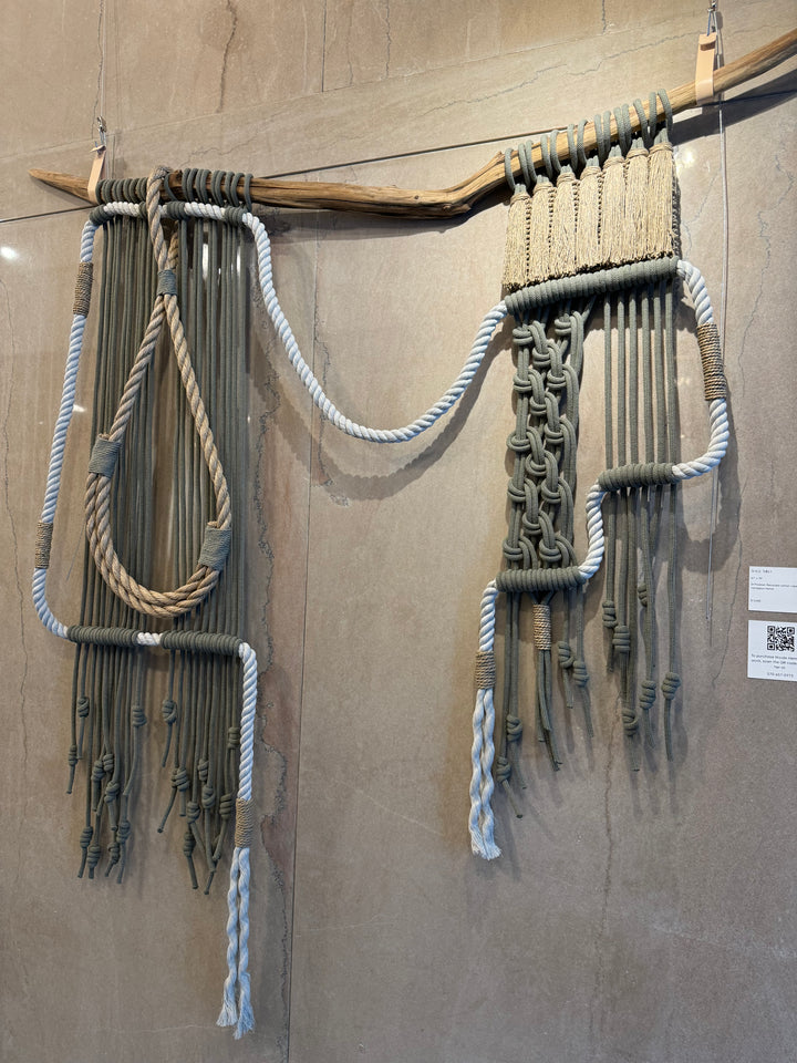 Sage Mist Macrame Wall Hanging