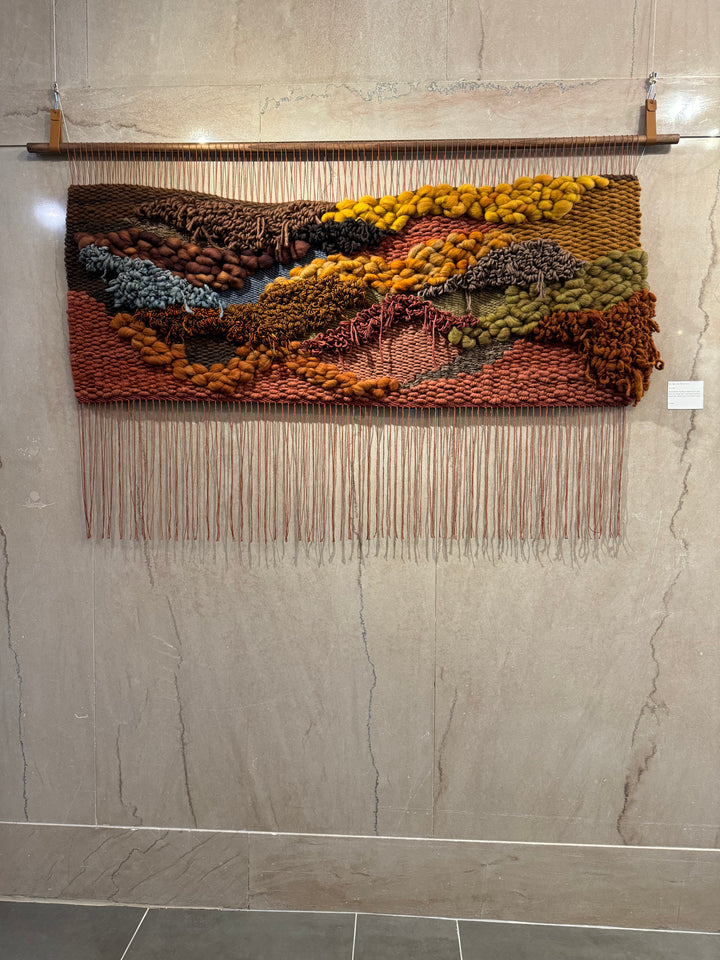 Sunset in Sedona Woven Wall Hanging