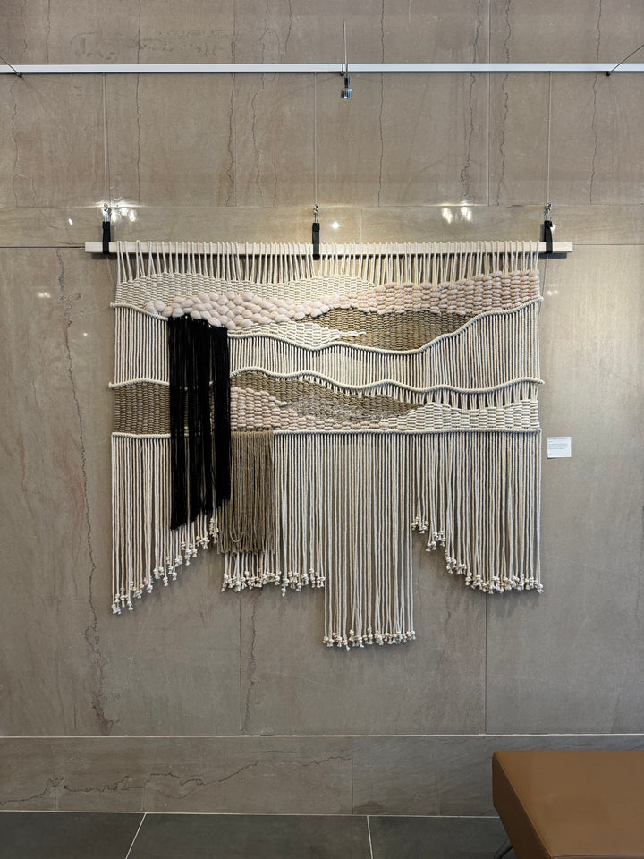 Mediterranean Modern Macramé Wall Hanging