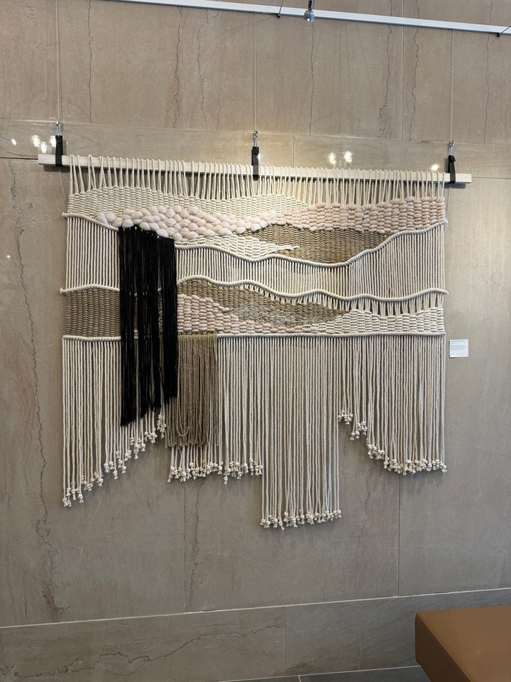 Mediterranean Modern Macramé Wall Hanging