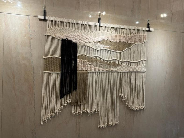 Mediterranean Modern Macramé Wall Hanging