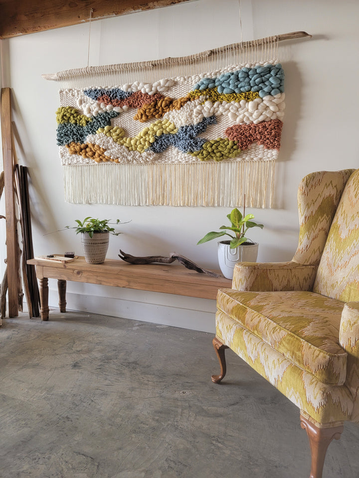 Handwoven Wall Hanging - "Wild Valley"